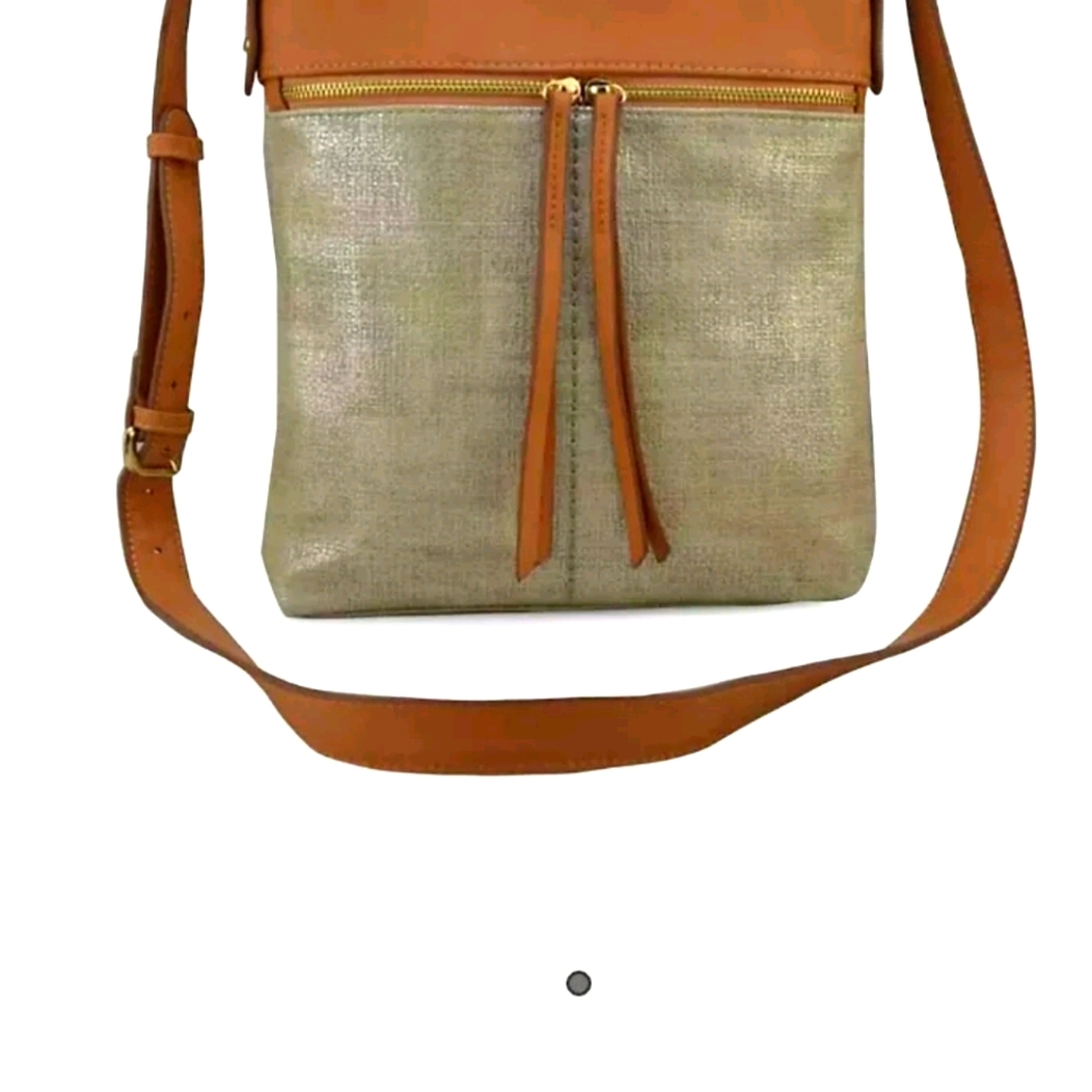 Sondra Roberts squared designer crossbody bag